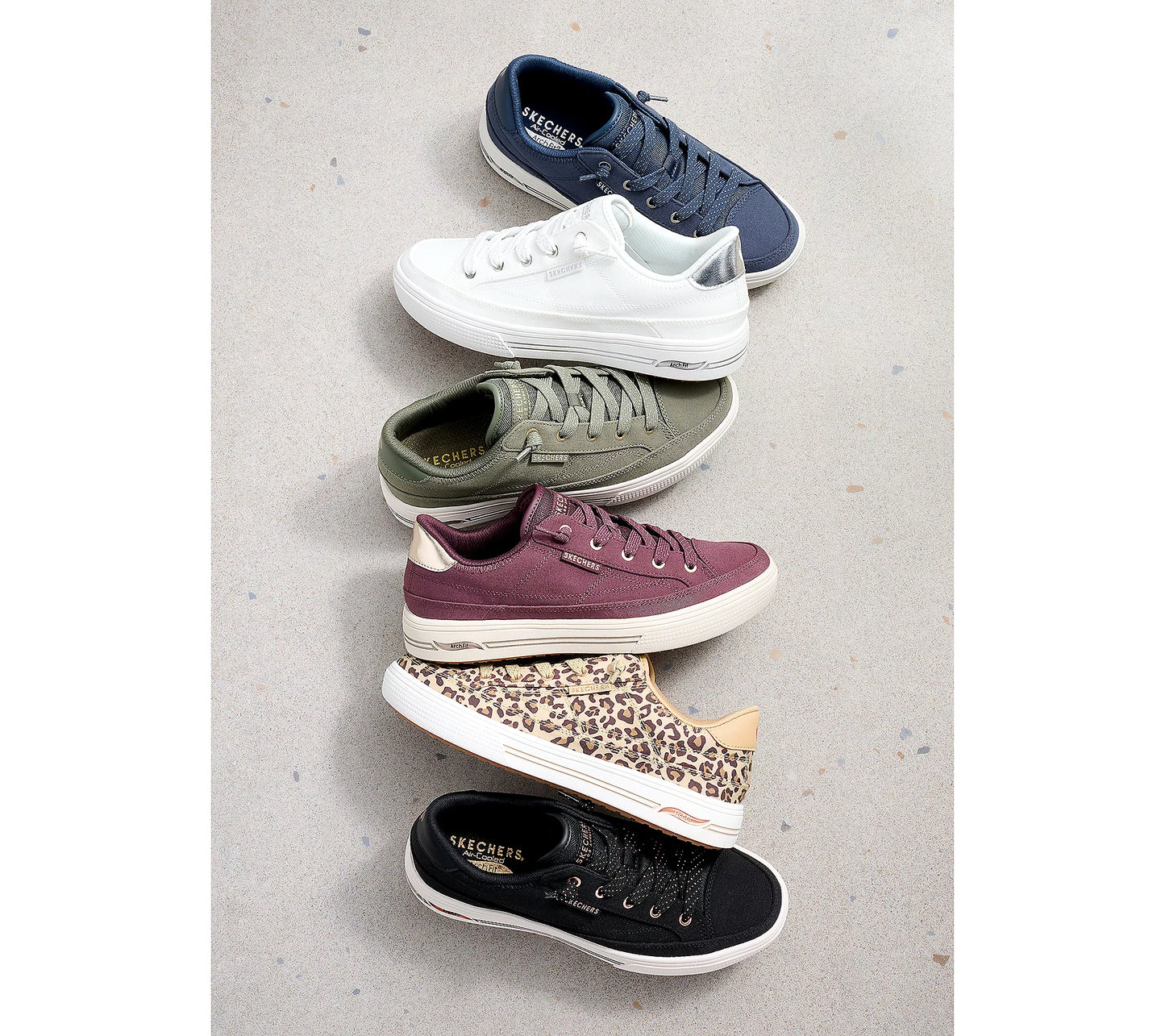Arch Fit Arcade Washable Canvas Slip-On Casual Sneaker
